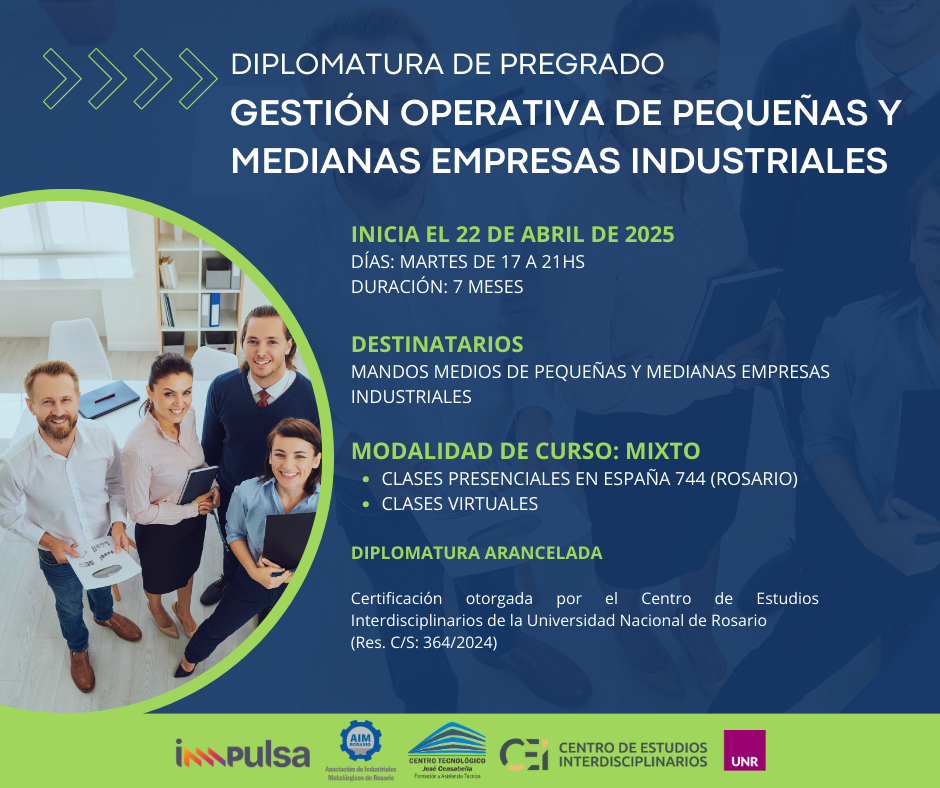 Diploma in Operational Management of Small and Medium Industrial Companies